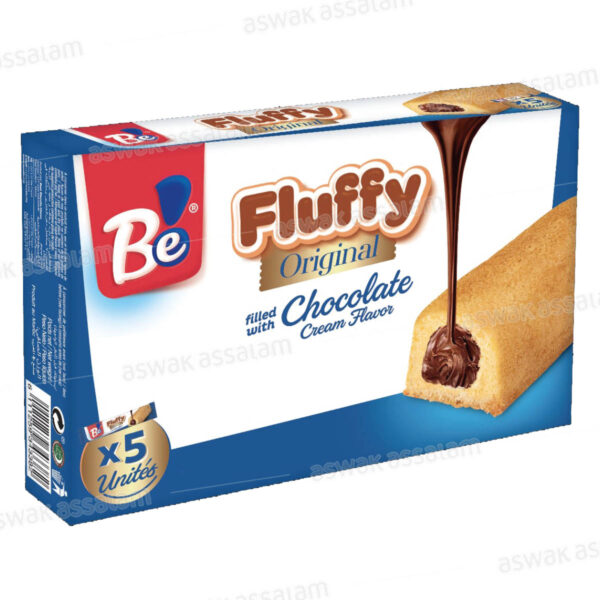 GENOISE FLUFFY CHOCOLAT ORIGINAL 5*48G PACK BE