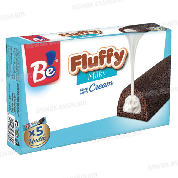 GENOISE FLUFFY MILKY 5*48G PACK BE