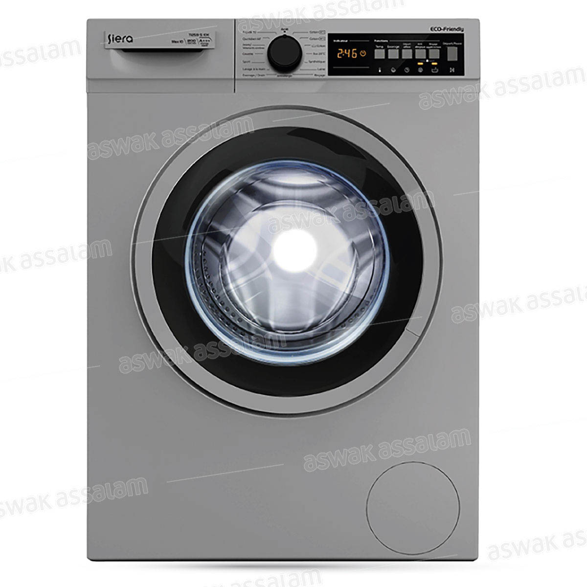 MACHINE A LAVER 10KG SILVER T1259S SIERA