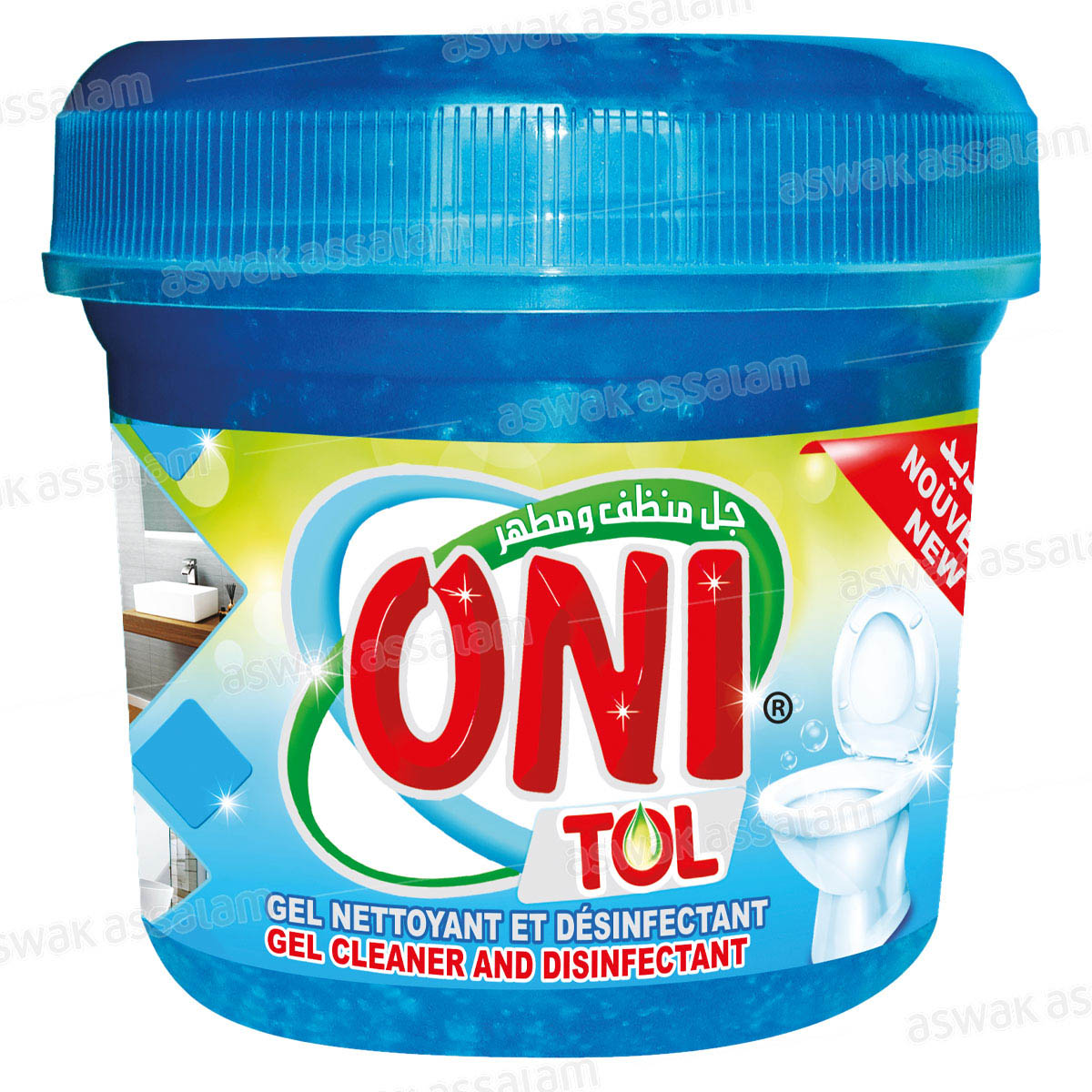 GEL NETTOYANT ET DESINFECTANT 500G ONITOL