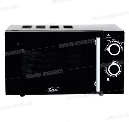 MICRO-ONDES GRILL 20L NOIR MOR-24 ROYAL