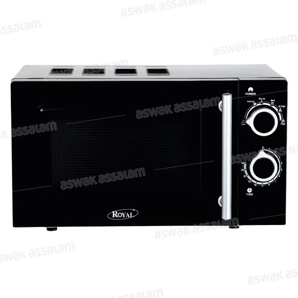 MICRO-ONDES GRILL 20L NOIR MOR-24 ROYAL