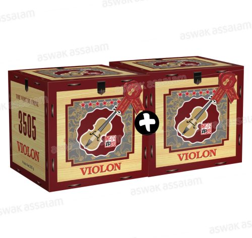 LOT DE 2 THES VERTS EN GRAINS 200G VIOLON
