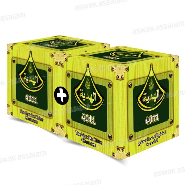 LOT DE 2 THES VERTS CHAARA 4011 200G LAHDIA