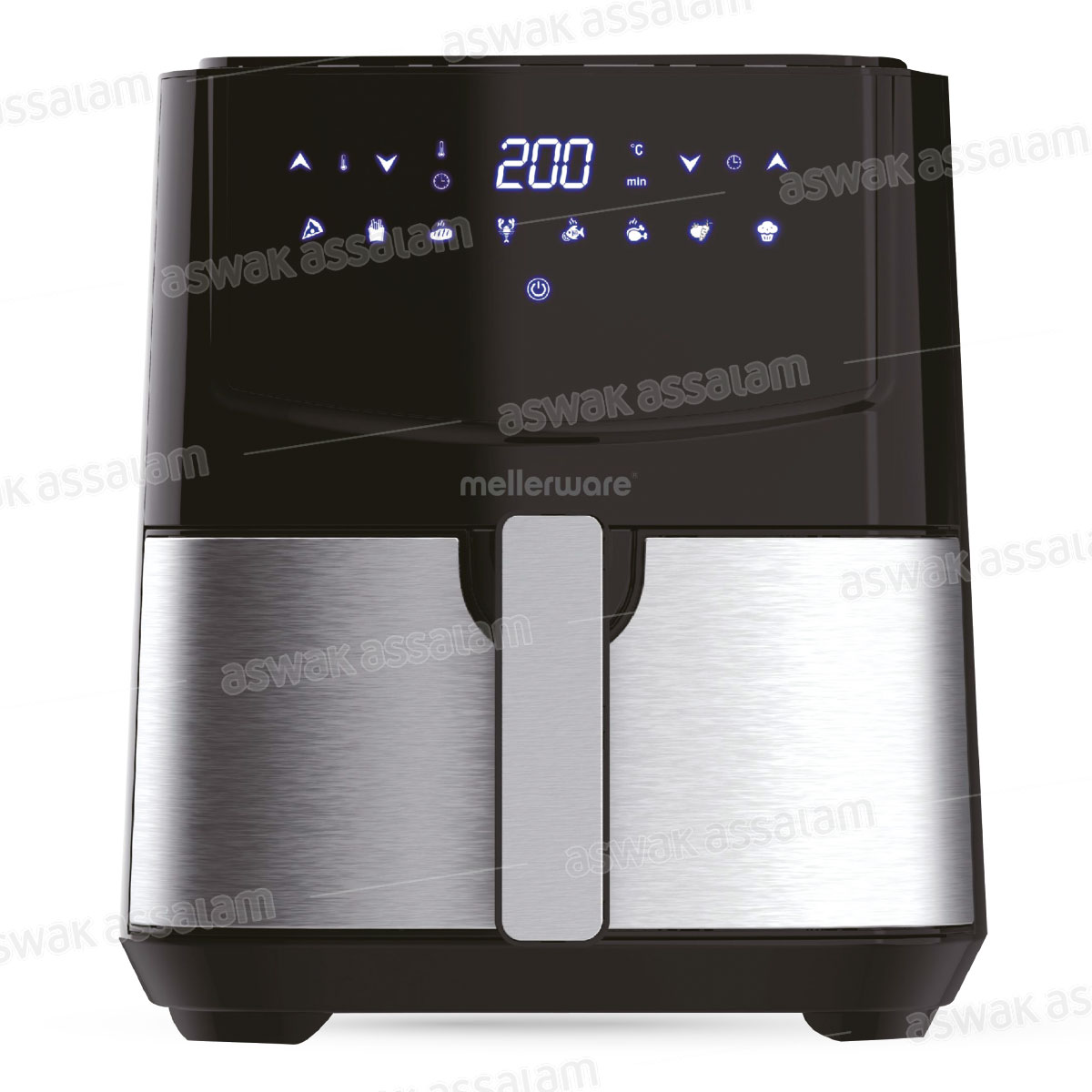 FRITEUSE SANS HUILE AIR FRY 5L 1450W MELLERWARE