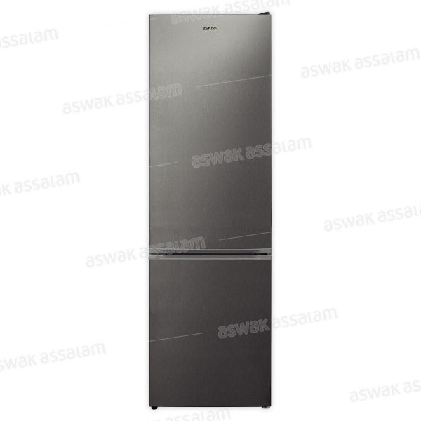 REFRIGERATEUR COMBINE ZRNF 320L A+ SILVER ZENYA