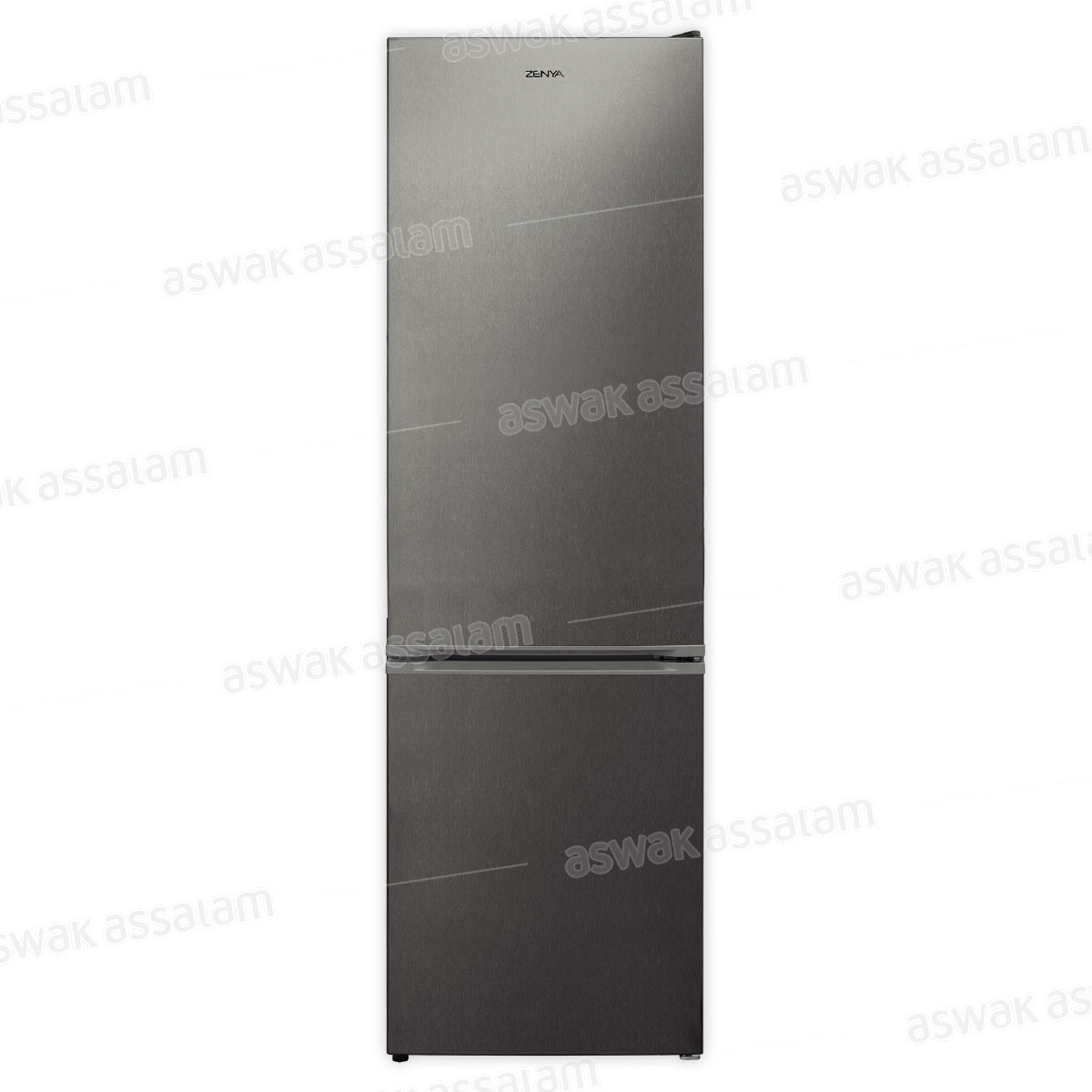 REFRIGERATEUR COMBINE ZRNF 320L A+ SILVER ZENYA