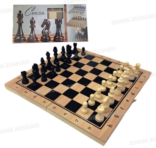 JEU D’ECHECS EN BOIS 39CM