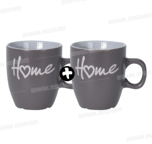 PACK DE 2 MUGS EN CERAMIQUE 150ML