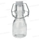 MINI BOUTEILLE EN VERRE AVEC BOUCHON CLIP 75ML