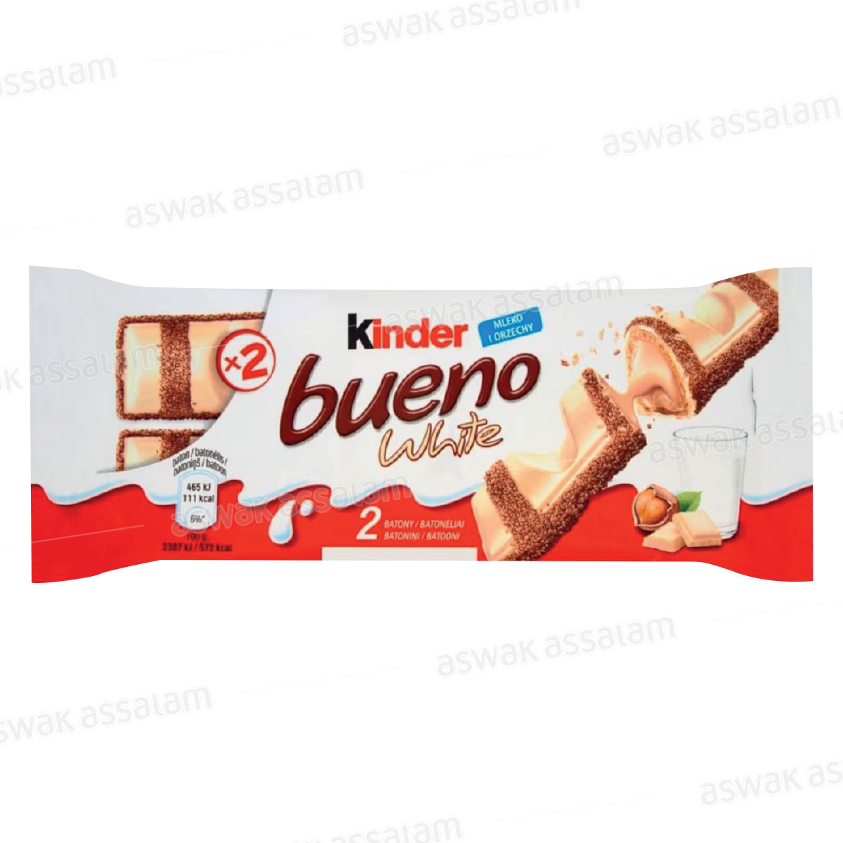 CHOCOLAT BUENO WHITE 43G KINDER