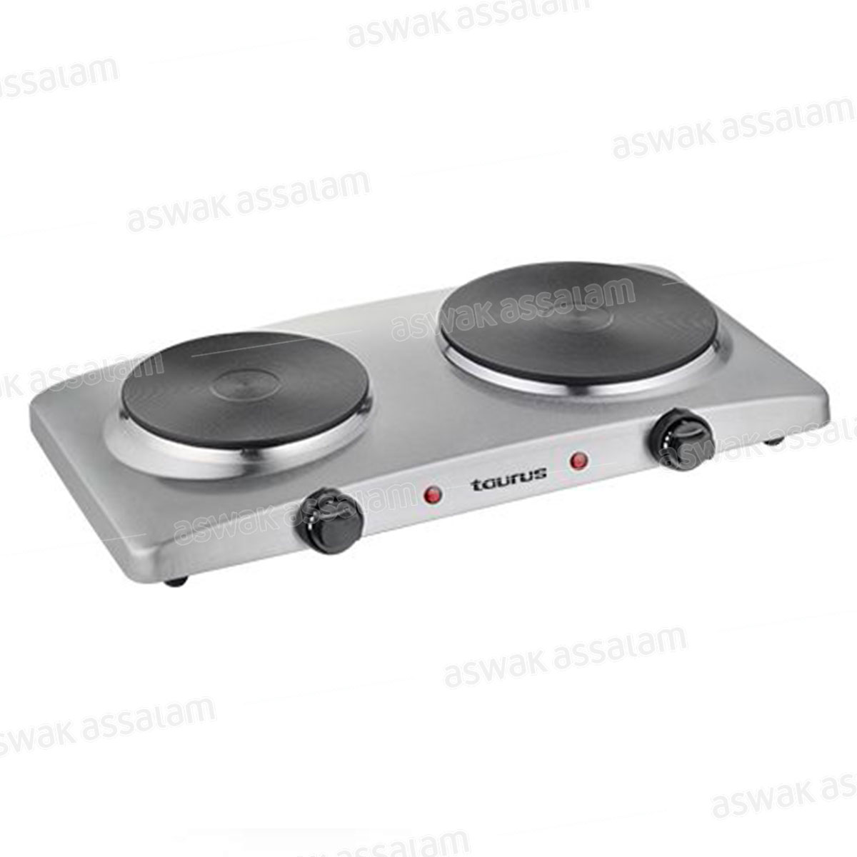 PLAQUE ELECTRIQUE VOLCANO DUO INOX TAURUS