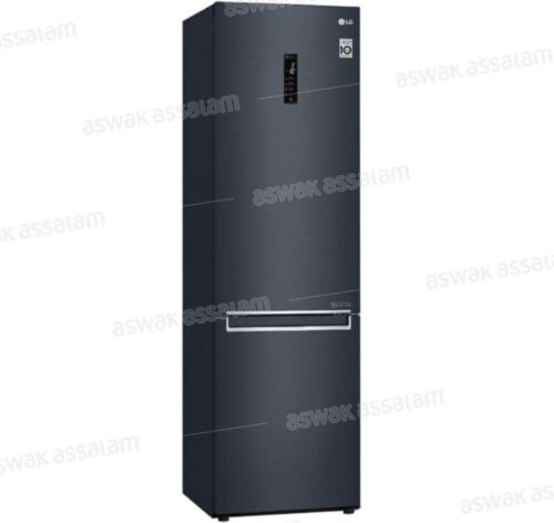 REFRIGERATEUR COMBINE 357L NO FROST A++ NOIR GR-B479NQDM LG