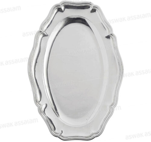 PLAT DE PRESENTATION EN INOX 45*30CM