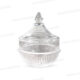CLOCHE EN VERRE AVEC COUVERCLE