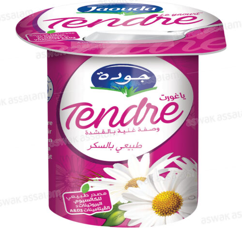 YAOURT TENDRE NATURE SUCRE 110G JAOUDA