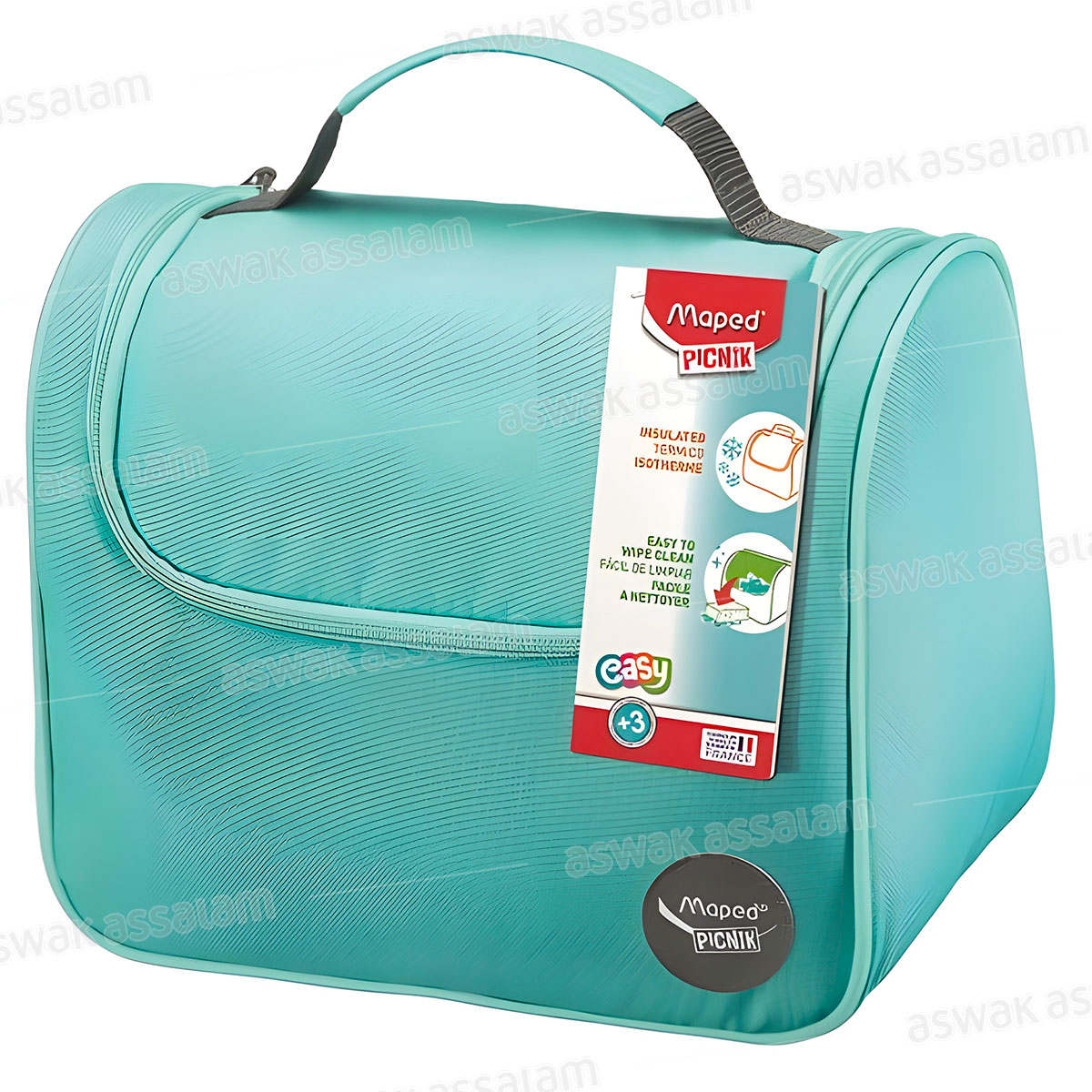SAC GOUTER ISOTHERME TURQUOISE MAPED