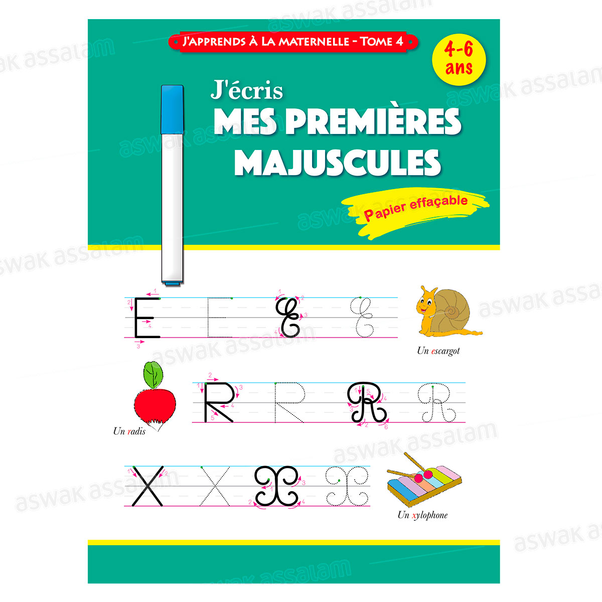 J'ECRIS MES PREMIERES MAJUSCULES - TOME 4