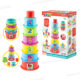 TOUR D'EMPILAGE EDUCATIVE 12 PIECES