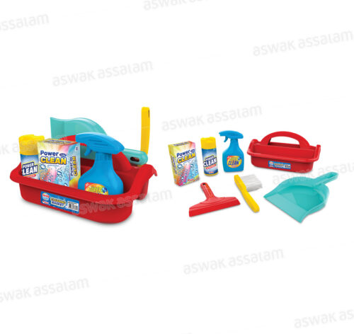 KIT DE MENAGE AVEC ACCESSOIRES POUR ENFANT