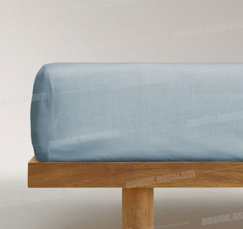 DRAP-HOUSSE BLEU 140X200CM