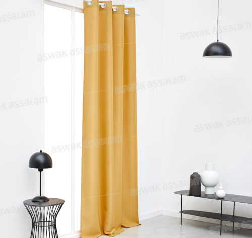RIDEAU 140X240CM MOUTARDE