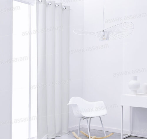 RIDEAU OCCULTANT 140X240CM BLANC