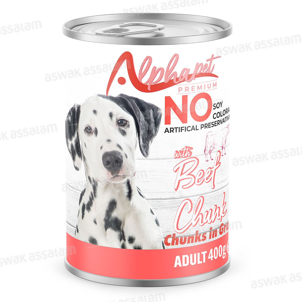 BOUCHEES BOEUF POUR CHIEN ADULTE 400G ALPHAPET