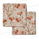 LOT DE 2 SERVIETTES DE CUISINE 38X38CM