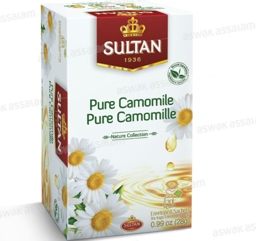 TISANE PURE CAMOMILLE 20 SACHETS SULTAN
